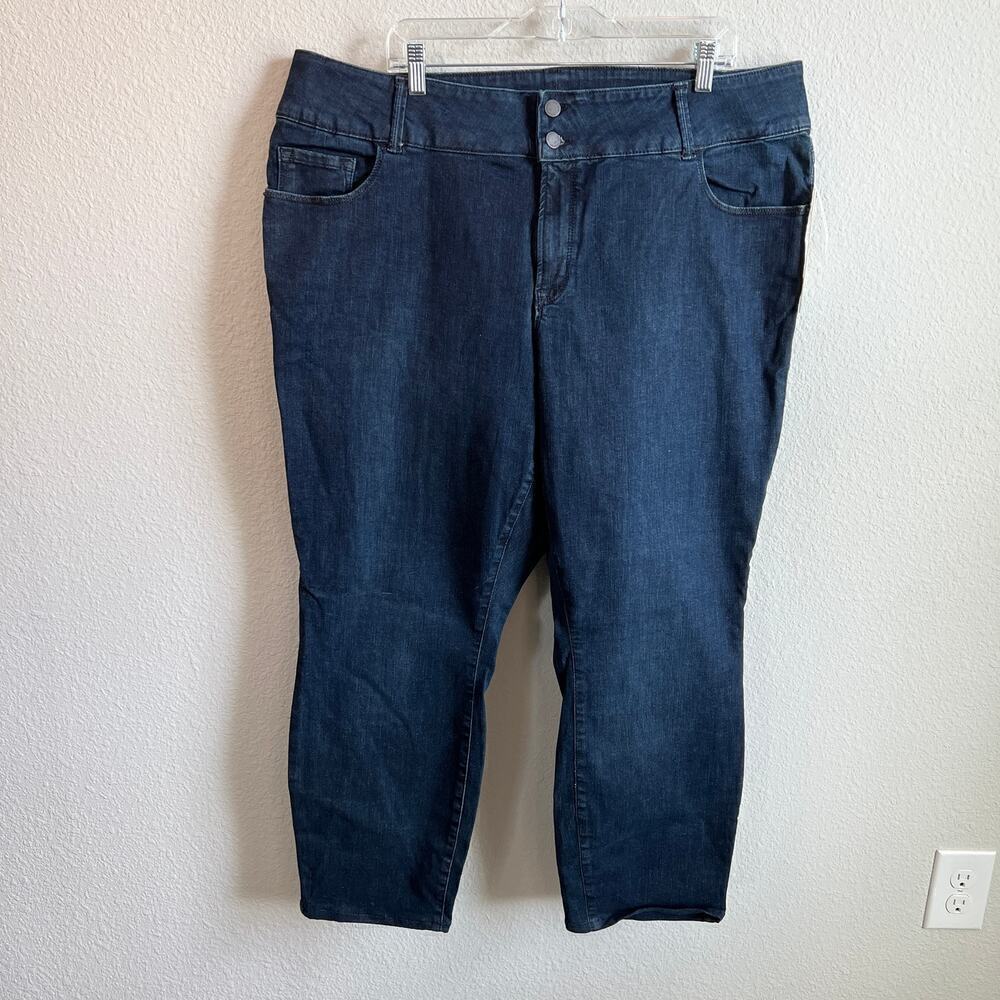 New Old Navy Rockstar Jeans Women's 24 Plus Short Skinny Mid Rise Sculpt Stretch